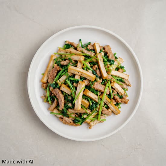 Shredded Pork and Dry Tofu (乾絲肉絲)